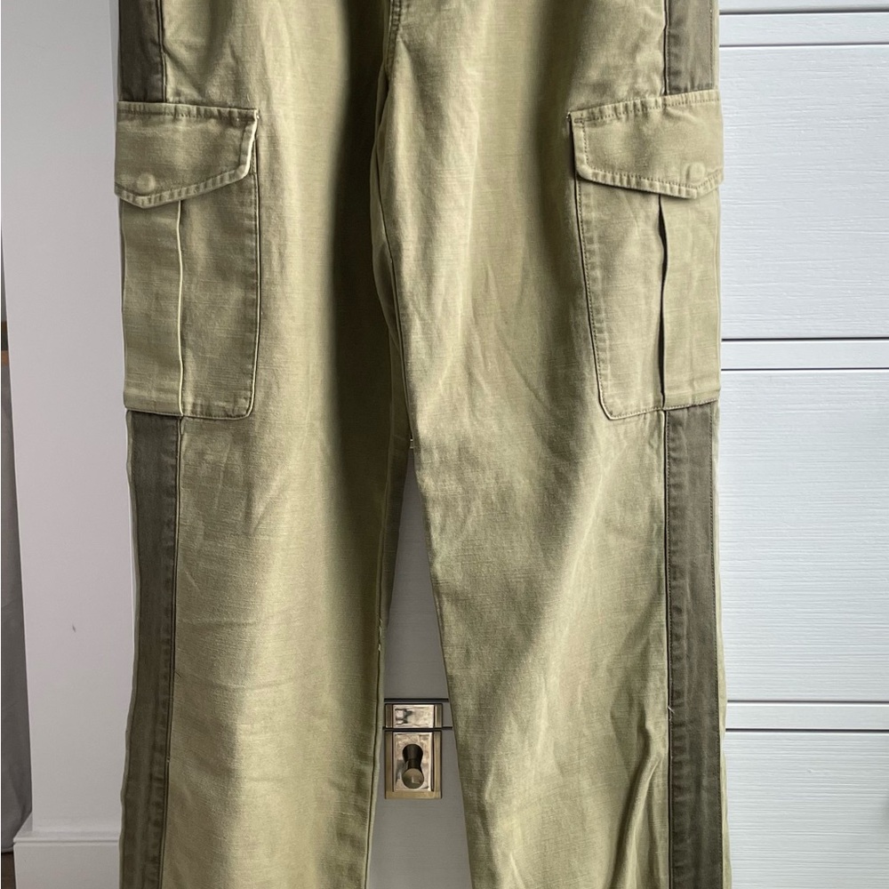 Rag & Bone Green Cargo Pants with Relaxed Fit